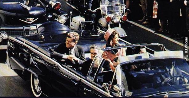 10. JFK Assassination: The murder of former president John F. Kennedy and who was REALLY behind it has been debated and analyzed since the tragedy occurred, many believing there is no way only one man could be behind it.