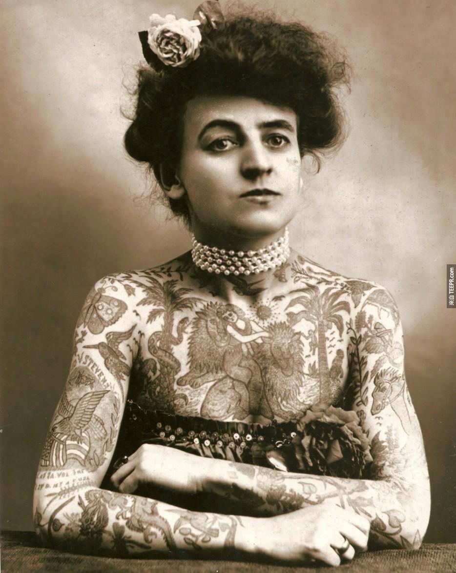 刺青師的太太。(1907)