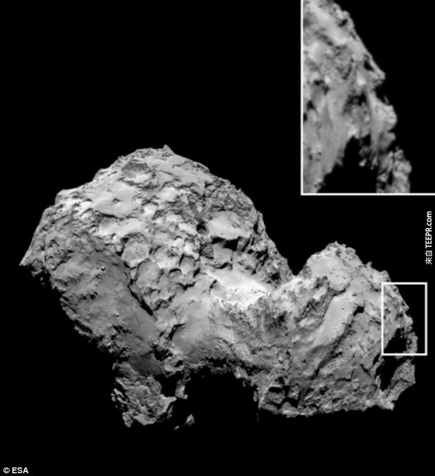 Earlier this week a 'human face' was pointed out by the German Aerospace Centre's youth portal, DLR_next, on the Rosetta's comet 67P/Churyumov-Gerasimenko