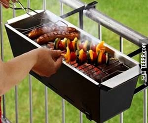 24.) The easiest way to grill.