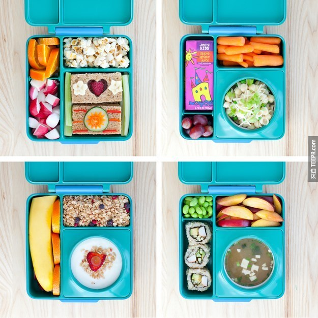 9. 让冷热食物和平共处的便当盒OmieBox。