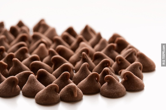 9. 好時(Hershey)巧克力每天製造超過8,000萬顆「Kisses」巧克力。