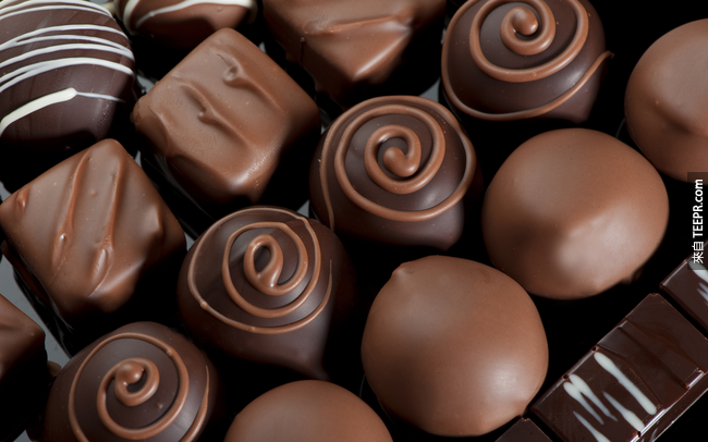 7. 吃巧克力有助於預防蛀牙。