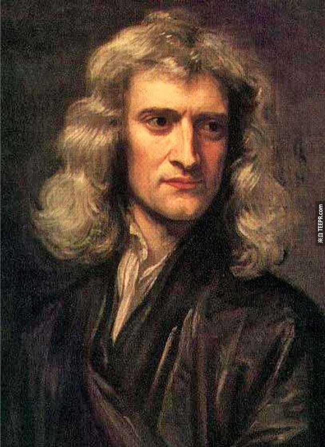 24.)牛頓（ Sir Isaac Newton ）