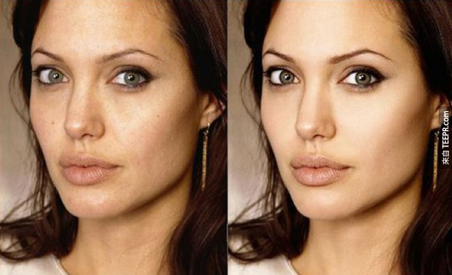 1.) 安洁莉娜裘莉 (Angelina Jolie)