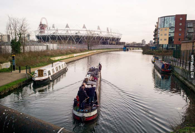 2012倫敦奧運留下來的建築。