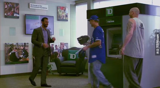 ...along with a surprise visit from Blue Jays player José Bautista.
