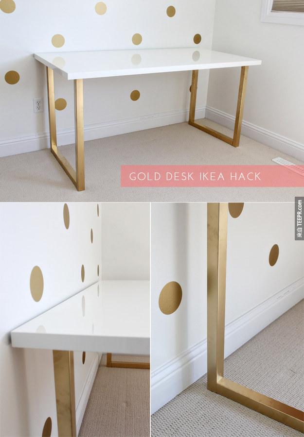 Ikea-hack a piece of your furniture.