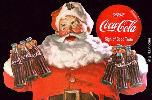 11. 聖誕老人的模樣不是可口可樂廣告所發明的！