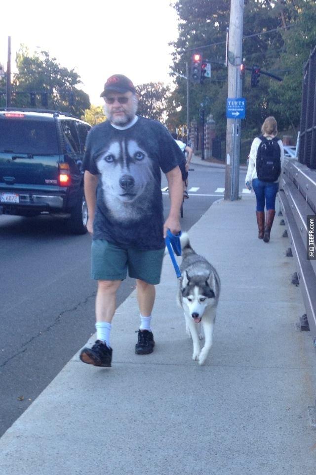 這個男人和他的愛犬證明了哈士奇即將攻佔這個世界！