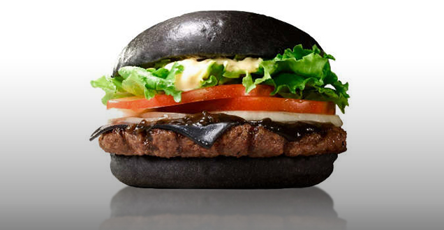 Burger King's new all-black burger has black buns, cheese, and sauce