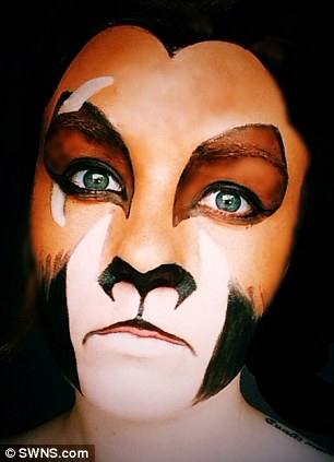 Scar lives! Miss Maines as the Lion King villain