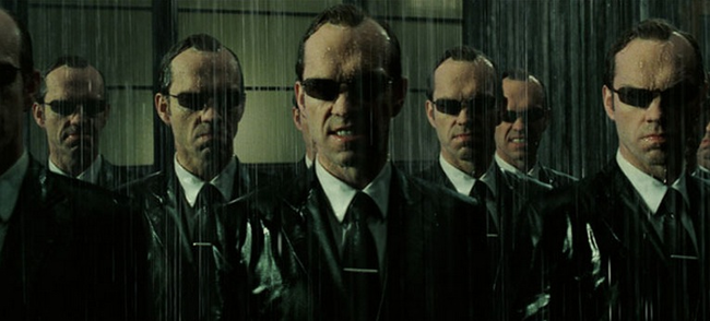 8.) We are actually in The Matrix: Some people believe that the world depicted in the film, The Matrix, to be real and that the only reason the machines made that movie was to make you THINK that it was just a fantasy. I mean, maybe I'm mocking this, but maybe I'm just programmed by the machines to mock it so you continue believing its not true like the stupid human battery you are.