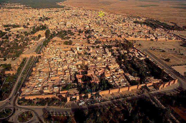 Taroudant is known as the "Grandmother of Marrakech" because it was used in the 16th century as the Saadi dynasty's capital before Marrakech. The city's walls and mosque date to 1528, and today it boasts a number of Berber and Arab souks selling all kinds of goods.