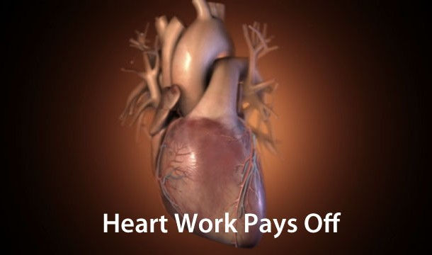 5. 你的心臟是個超級肌肉，在你一生中，它比其他任何肌肉都還要常被使用。