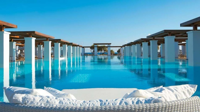 3. 希臘克里特，阿米蘭蒂斯格雷科泰爾獨家酒店(Amirandes Grecotel Exclusive Resort, Crete, Greece)