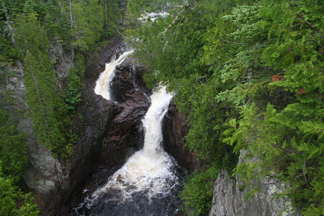 18.) There is a waterfall in Minnesota called Devil's Kettle where the water flows into a large hole made of rock. Several studies have been done and scientists still don't know where the water ends up.
