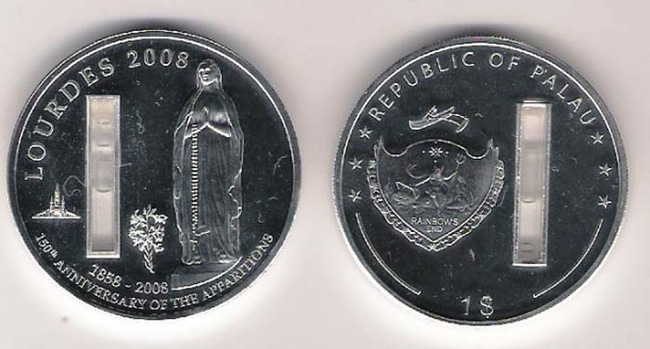 5.) Republic of Palau - Holy Coin.