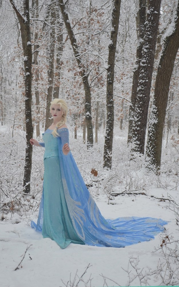 1. 《冰雪奇缘》(Frozen) 的艾莎(Elsa)