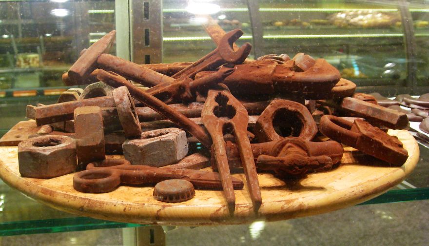 Chocolate Tools From Ostuni, Italy