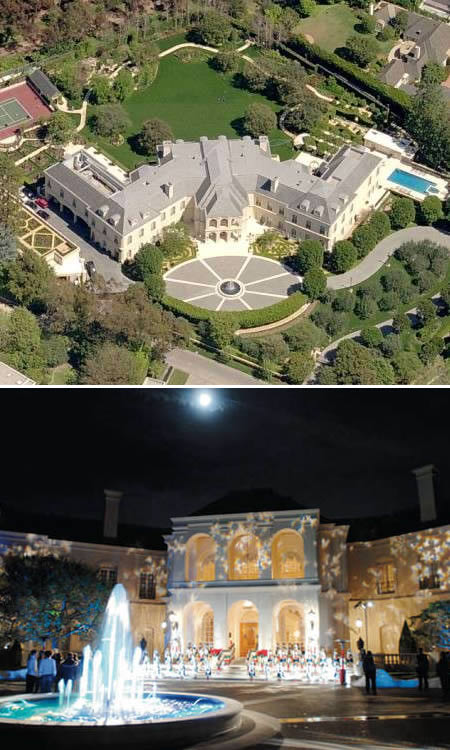 8. 洛杉矶The Manor：艾伦·斯班林(Aaron Spelling)的梦想房屋。