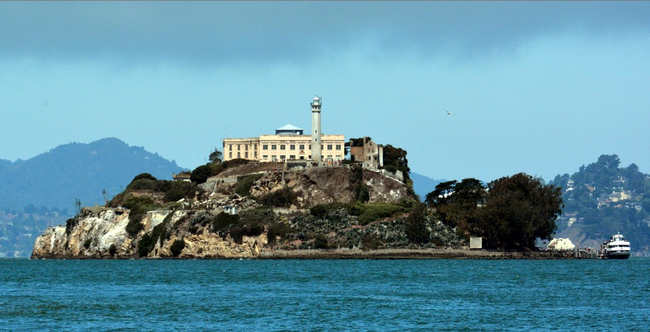 3. 加州 阿爾卡特拉斯島 (Alcatraz, California.)