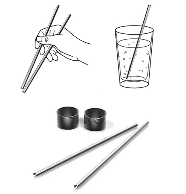 7.) Roll n'Roll Chopsticks