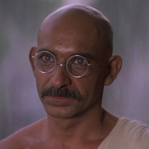 13. 本·金斯利飾演《甘地》的甘地 (Ben Kingsley as Mohandas Karamchand Gandhi in Gandhi)