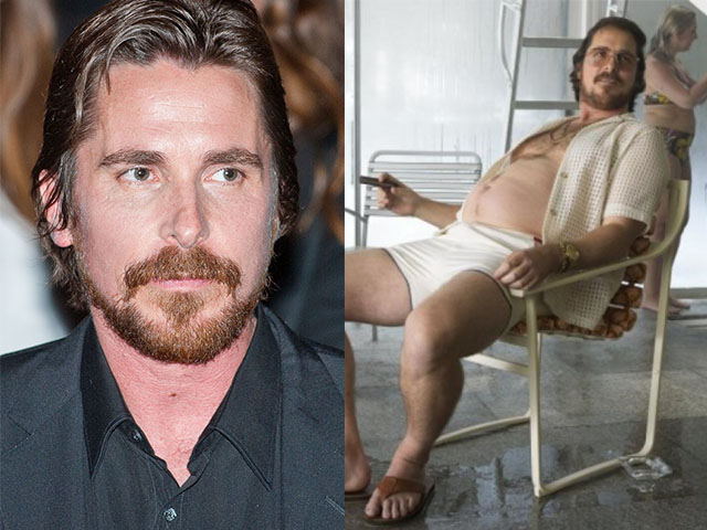 1. 克里斯汀·貝爾 (Christian Bale)：《瞞天大佈局》(American Hustle)