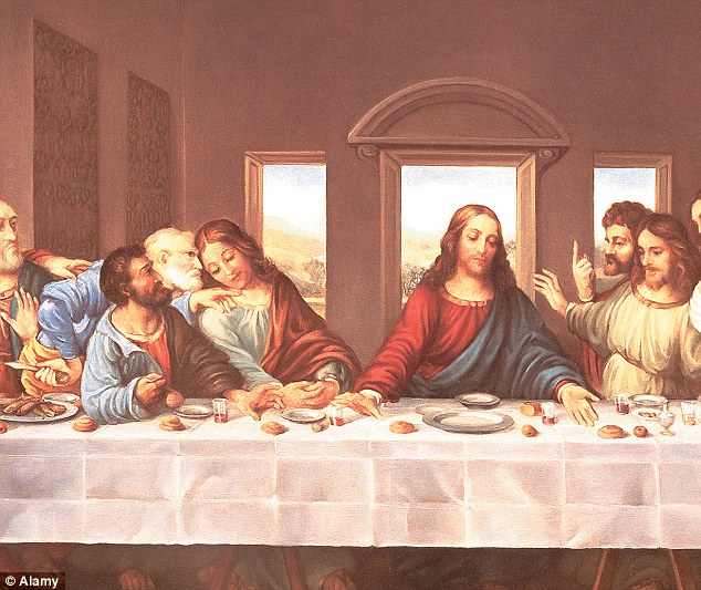 Writers of new book 'The Lost Gospel' claim that Mary Magdalene and Jesus had two children together, they are believed to be portrayed in Da Vinci's The Last Supper 