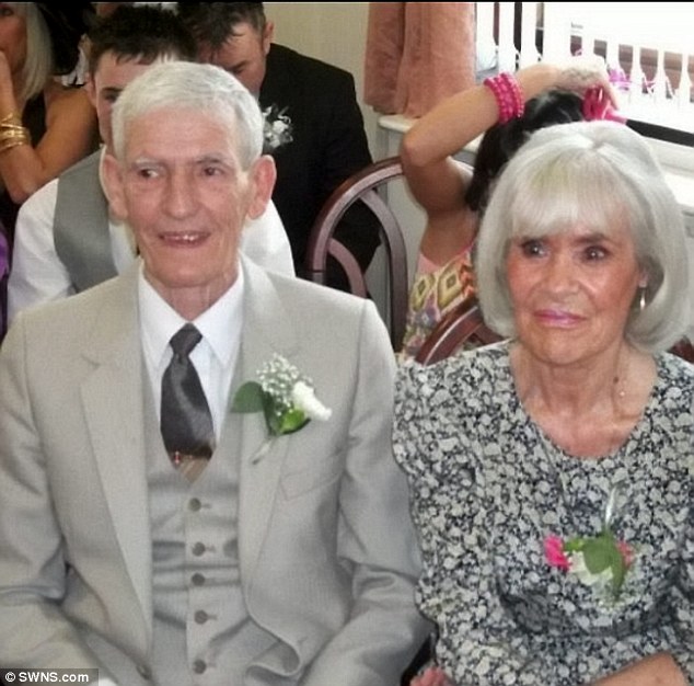 United in death: George Pitman whispered to his wife of 55 years 'Close your eyes, I'm coming,' as she slipped away