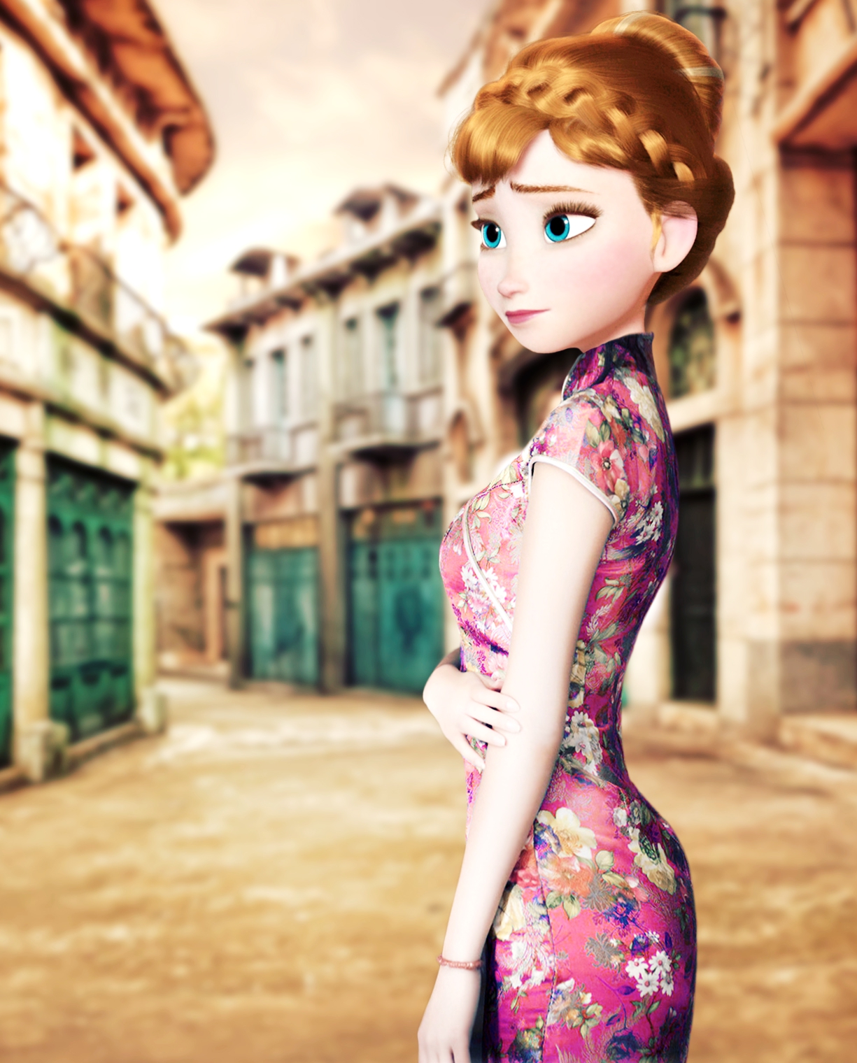 Heres What Its Like If Frozen Had Been Set In China