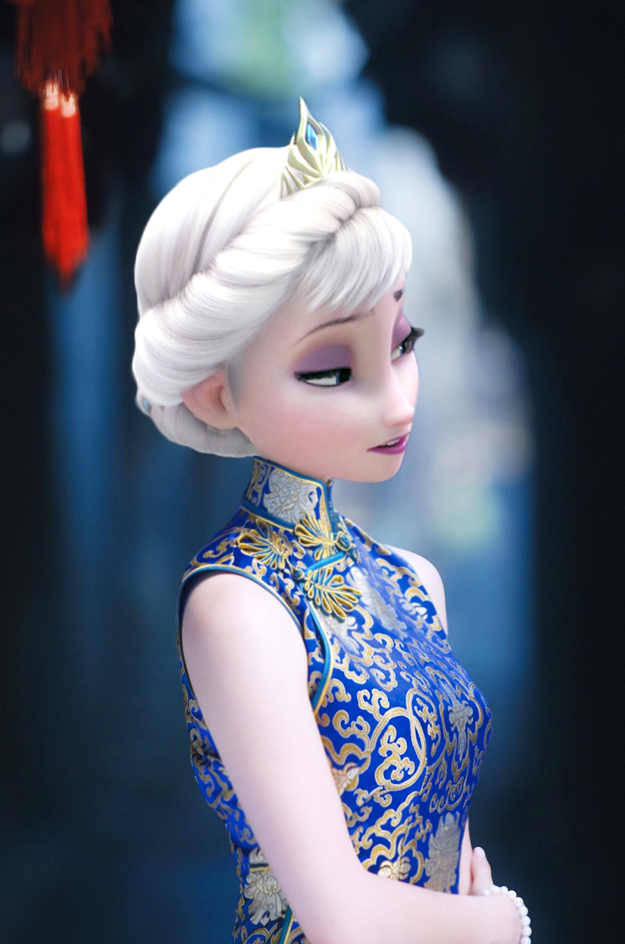 Heres What Its Like If Frozen Had Been Set In China