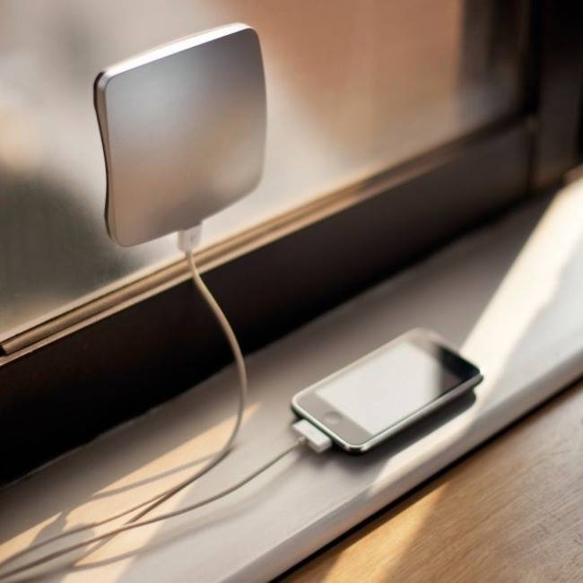 8.) Sitting in the park or on a sandy beach and worried about your smartphone losing power? Just plug it in to one of these fancy solar power chargers. The future is now.
