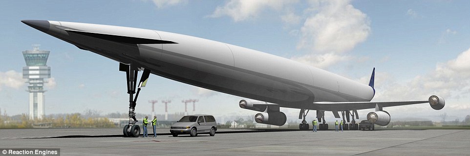 The Lapcat A2, a passenger plane using the an aircraft carrying 300 passengers could go from Europe to Australia in about four hours
