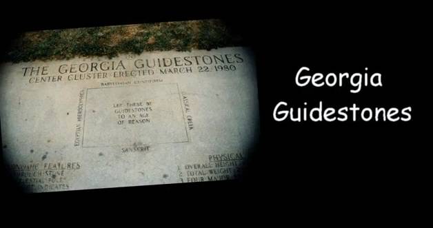 1979年建造的喬治亞巨石陣，幾十年來留下重重的謎團。被稱作美國巨石陣的石碑上以多種語言刻有"新十戒"。不過它們為何被建造仍是一個不解的問號。
