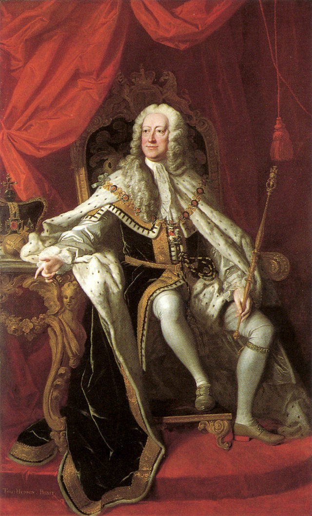 英国国王乔治二世(King George II)1760年时在马桶上不小心割破大动脉而逝世