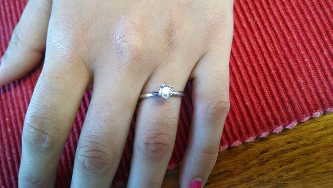 And good news: She said yes (obviously)!