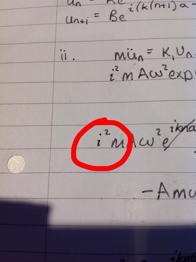When someone managed to write the perfect letter "i". &#x2139;&#xFE0F;