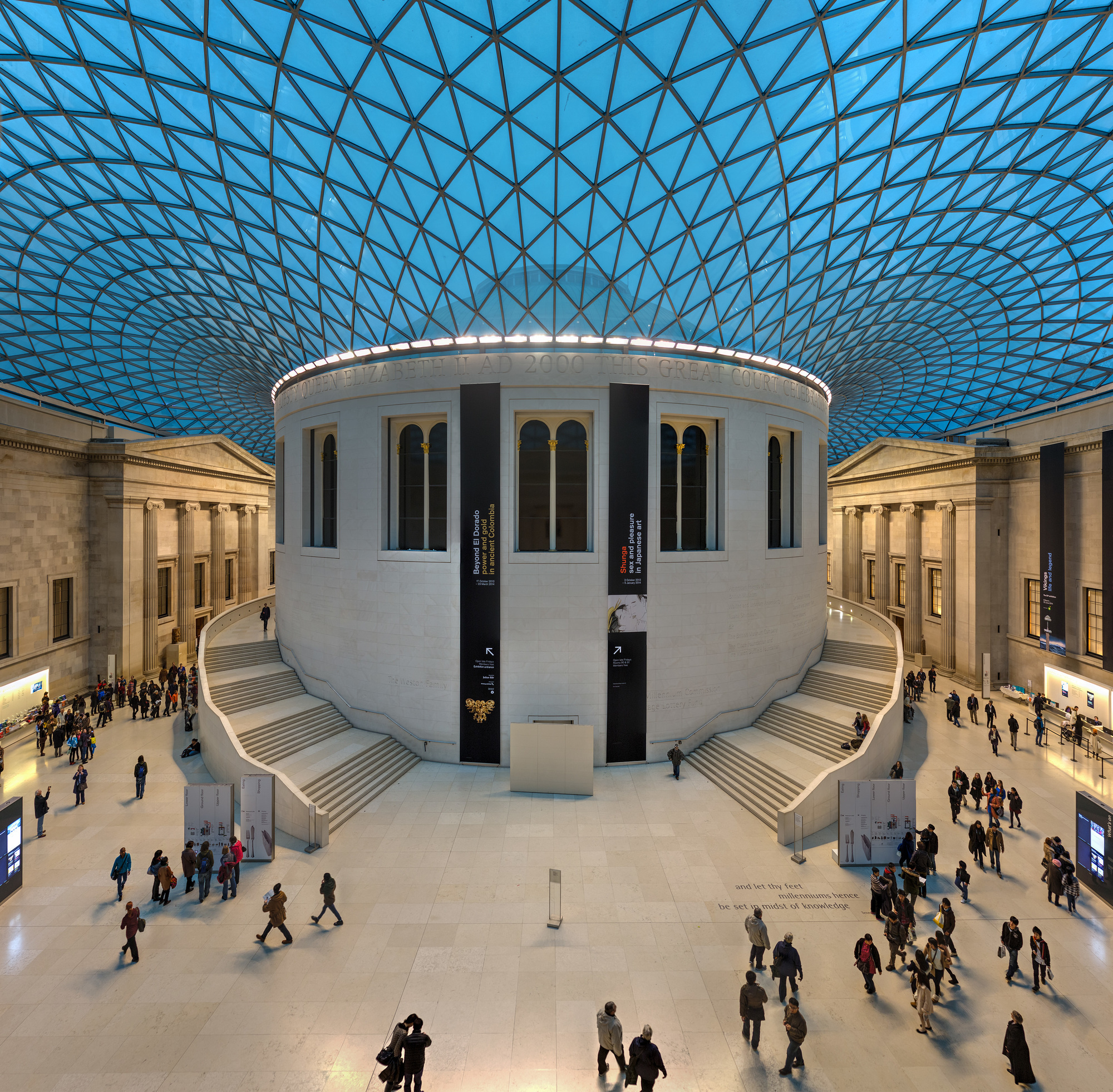 大英博物馆巨堂 (British Museum Great Court), 英国伦敦