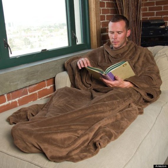 18. 加熱長袍：在家冷到不想出門嗎？穿上這件長袍，你應該會不想脫掉它。