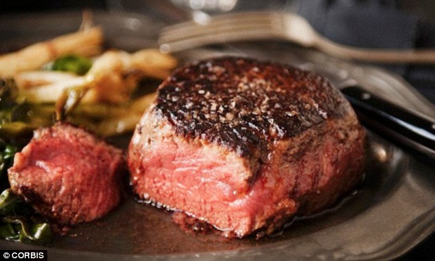 Red meat can cause the skin to flush and also trigger acne, dermatologists warn