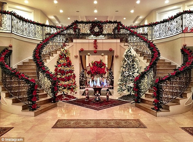Deck the halls: No matter how many boughs of holly you got from K-mart, these stairs are something else