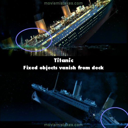 鐵達尼號-空掉的甲板
