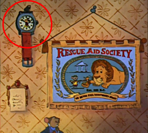 Close Up The Rescuers Hidden Mickey
