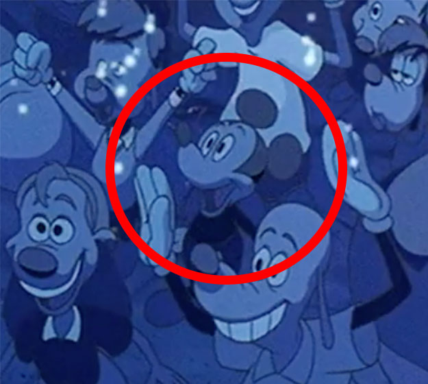 Hidden Mickey A Goofy Movie Close Up