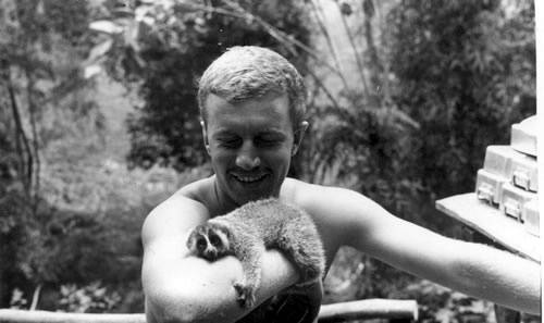 2.) This slow loris didn't want to let go of an American soldier in Indonesia in 1965.