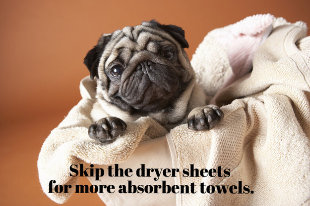 1. 烘衣服時不用烘衣紙，使用吸水毛巾。