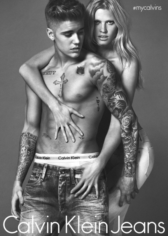  你看過小賈斯丁 (Justin Bieber) 最近幫Calvin Klein代言內褲的照片了嗎？