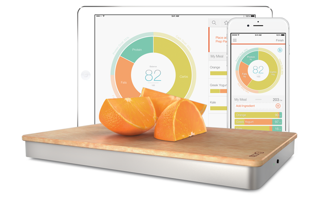 The Prep Pad scale and app act as your personal "kitchen nutritionist", keeping track of your food-related health goals.